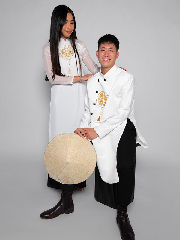 Vietnamese Traditional Ao Dai Soft Silk Aodai -  Canada